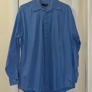 Mens dress shirt. Size medium. Blue